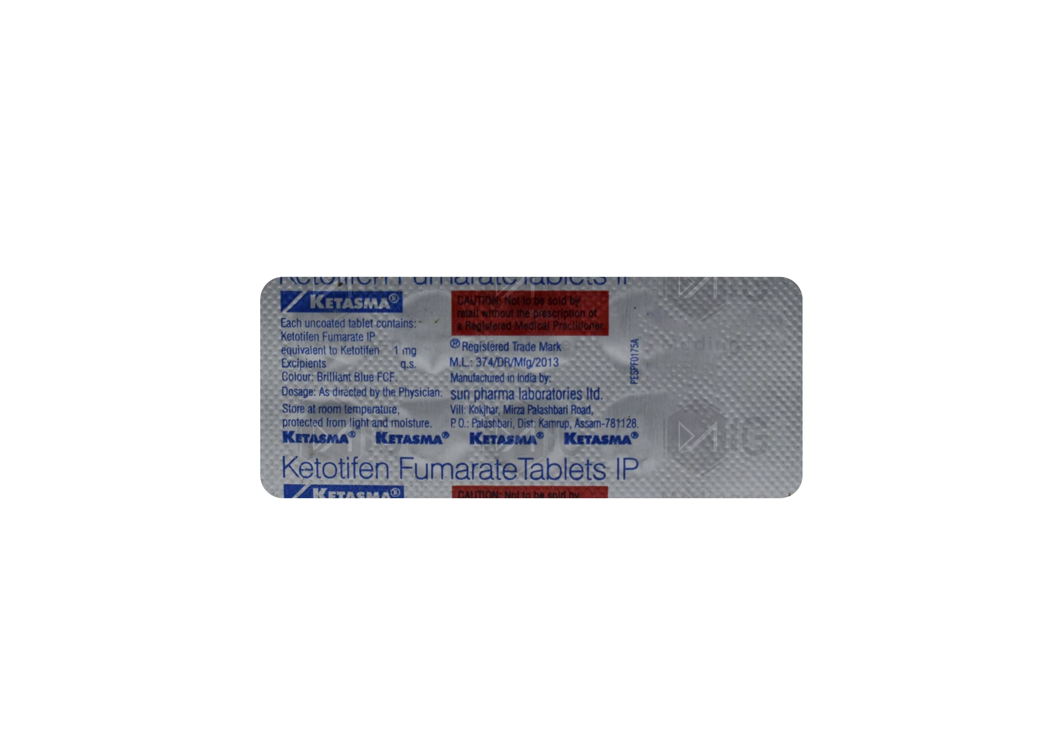 KETASMA 1MG